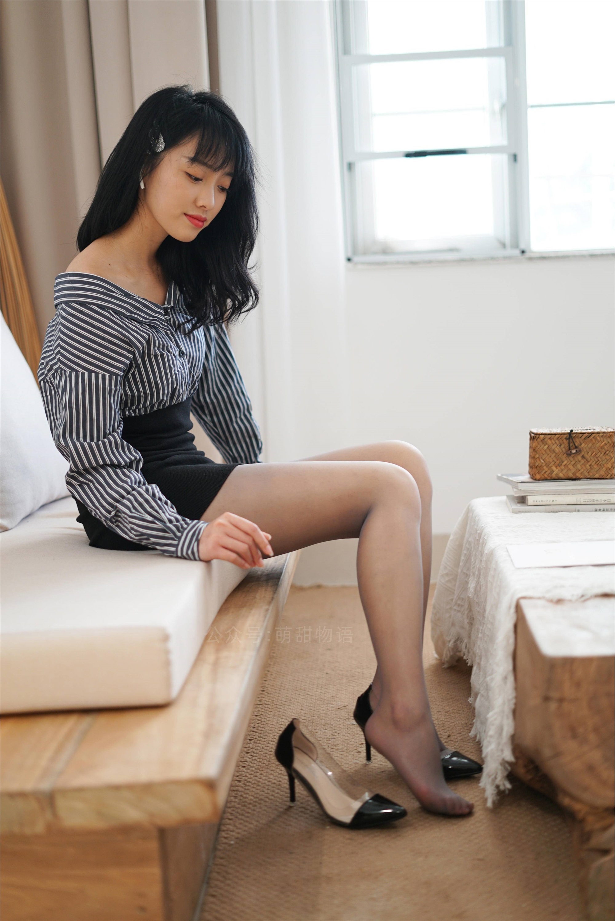 萌甜物语 XM109《OL连衣裙-思甜》